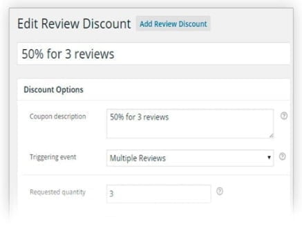 Wtyczka YITH WooCommerce Review for Discounts Wtyczka YITH WooCommerce Review for Discounts - obrazek 4