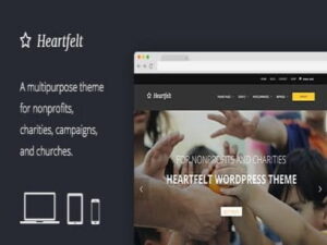 Szablon  Heartfelt Humanitarian Responsive Wordpress Theme