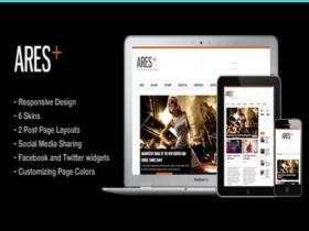 Szablon Ares Blog Magazine Newspaper Template Szablon Ares Blog Magazine Newspaper Template