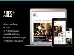 Szablon Ares Blog Magazine Newspaper Template