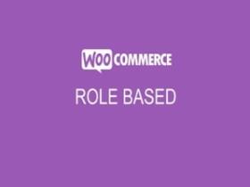 Wtyczka WooCommerce Role based payment - Shipping Methods