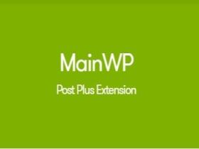 Wtyczka Mainwp Post Plus Extension