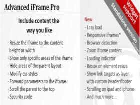 Wtyczka Advanced Iframe Pro