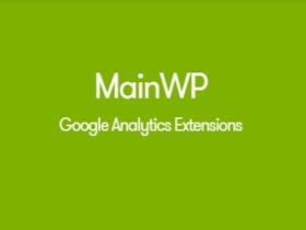 Wtyczka Mainwp Google Analytics Extension
