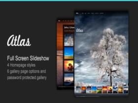 Szablon Atlas For Photography Creative Portfolio