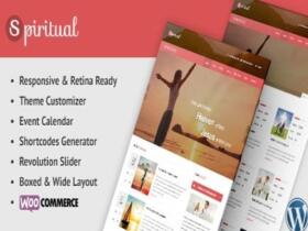 Szablon Spiritual – Church Wordpress Theme Responsive