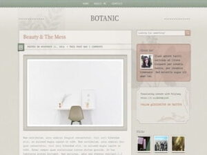 CSS Igniter Botanic Wordpress-Theme-Vorlage
