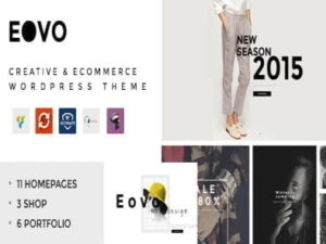 Eovo-Vorlage - Kreativ- und E-Commerce-Wordpress-Thema