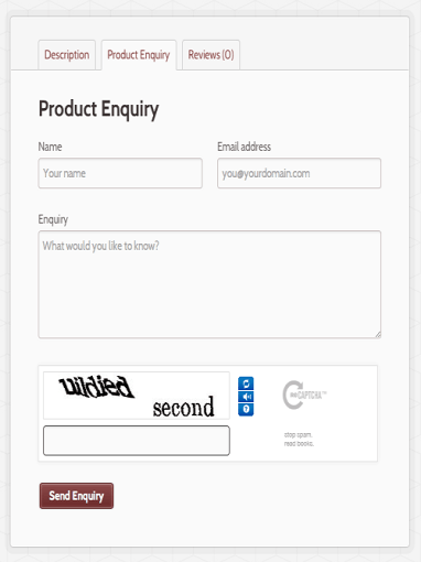 Wtyczka Woocommerce Product Enquiry Form Wtyczka Woocommerce Product Enquiry Form - obrazek 2