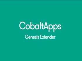 Wtyczka Cobaltapps Genesis Extender Plugin