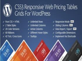 Wtyczka CSS3 Responsive Compare Pricing Tables