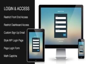 Wtyczka Custom Login & Access Wordpresss Plugin