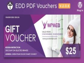 Wtyczka Easy Digital Downloads – Pdf Vouchers