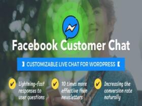Wtyczka Facebook Customer Chat – Customizable Live Chat For Wordpress