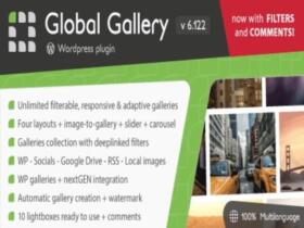 Wtyczka Global Gallery – Wordpress Responsive Gallery