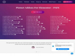 Piotnet Addons für Elementor Pro Plug