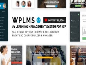 Wplms Learning Management System-Vorlage