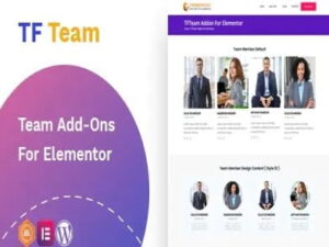 Tfteam-Plug - Teammitglied-Widget für Elementor