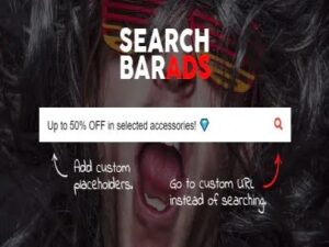 Wtyczka Search Bar Ads – Woocommerce Plugin