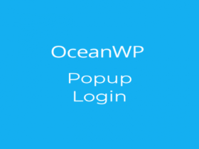 Wtyczka OceanWP Popup Login