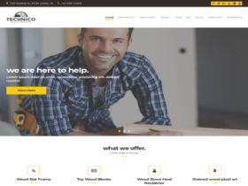 Szablon CSS Igniter Technico Business Wordpress Theme