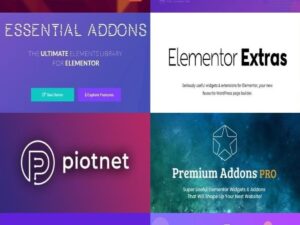 Elementor Pro-Bundle + 8 Premium-Plugins!