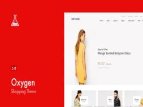 Szablon Oxygen WooCommerce Wordpress Theme