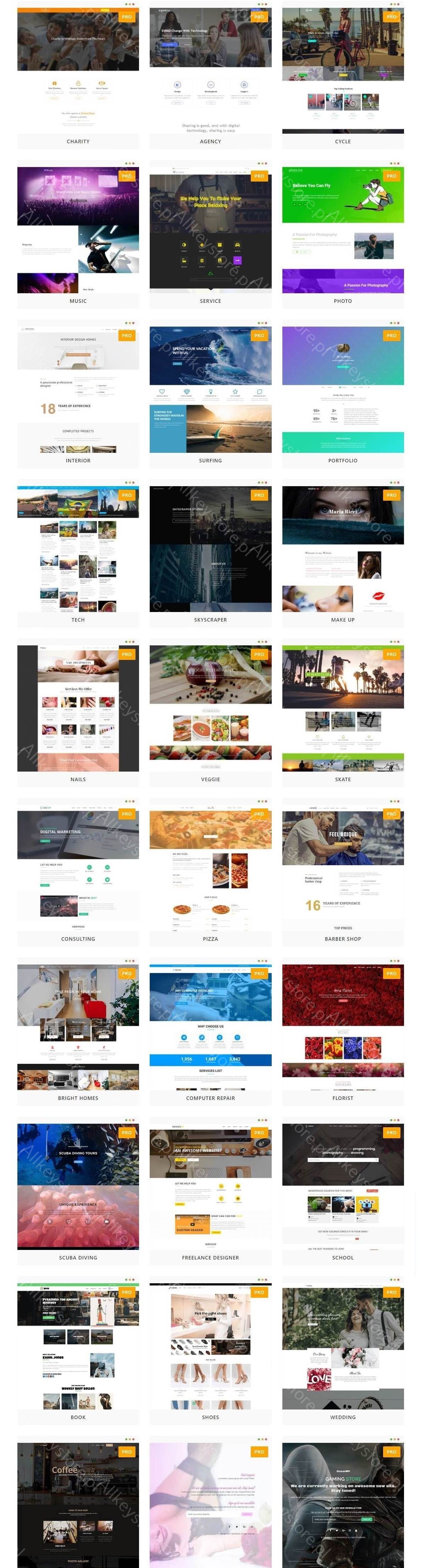 OceanWP-Vorlage + Pro-Demos | WP-Premium-Add-ons-Store Allkeystore.pl