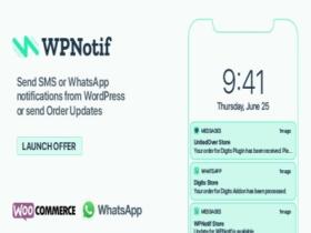Wtyczka WPNotif WP SMS and WhatsApp Notifications