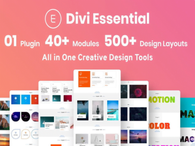 Wtyczka Divi Essential – Divi Extension For Next Label Modules Wtyczka Divi Essential – Divi Extension For Next Label Modules