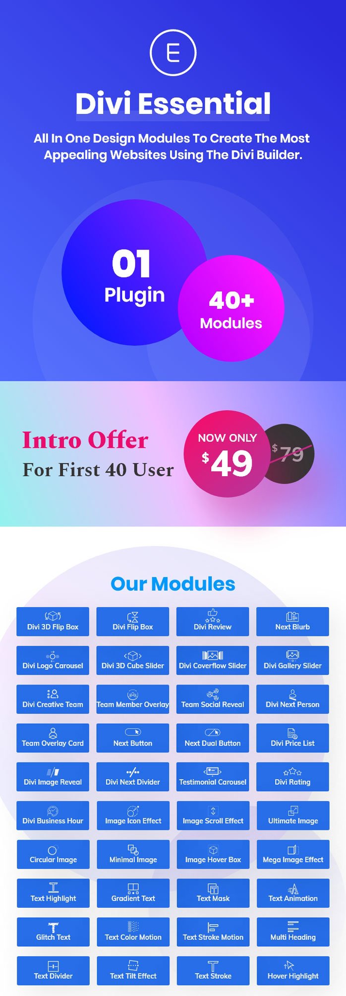 Wtyczka Divi Essential – Divi Extension For Next Label Modules Wtyczka Divi Essential – Divi Extension For Next Label Modules - obrazek 3