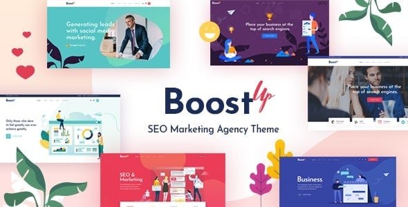 Szablon BoostUp - SEO Marketing Agency Theme Szablon BoostUp - SEO Marketing Agency Theme