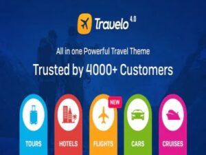 Szablon Travelo - Travel & Tour Booking Responsive WordPress Theme