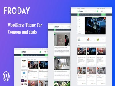 Szablon Froday – Coupons and Deals WordPress Theme