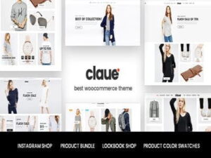 Szablon Claue - Clean Minimal WooCommerce WordPress Theme