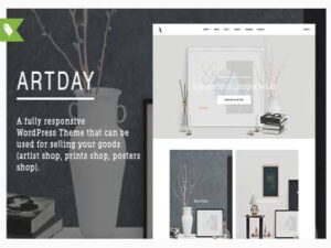Szablon Artday - Creative Artist WordPress Shop