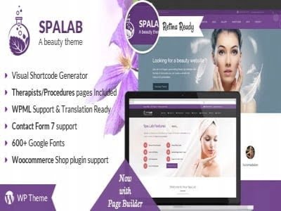 Szablon Spa Lab - Beauty Spa Health WP Theme Szablon Spa Lab - Beauty Spa Health WP Theme