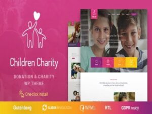 Children Charity - Non-Profit-NGO-WordPress-Thema