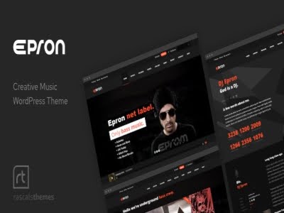 Szablon Epron - Music Theme for WordPress