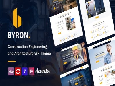 Szablon Byron Construction and Engineering WordPress Theme