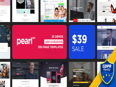 Szablon Pearl Corporate Business WordPress Theme