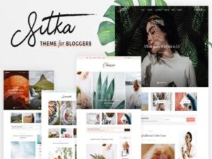 Sitka-Vorlage Modernes WordPress-Blog-Thema