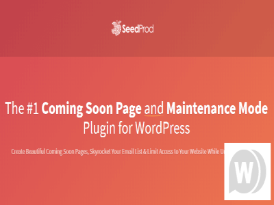 Wtyczka SeedProd Coming Soon Page Pro