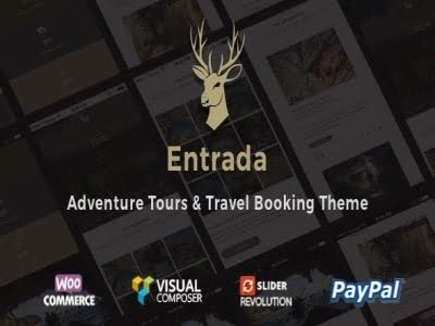 Szablon Entrada Tour Booking Tour Adventure WordPress Theme