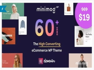 MinimogWP Hochkonvertierendes E-Commerce-WordPress-Theme