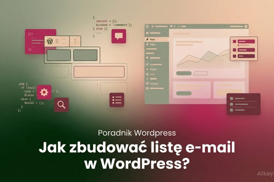 Jak zbudować listę e-mail w WordPress?