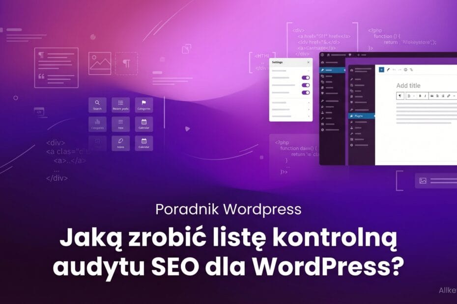Jaką listę kontrolną audytu SEO dla WordPress trzeba zrobić, aby zwiększyć swoje rankingi?