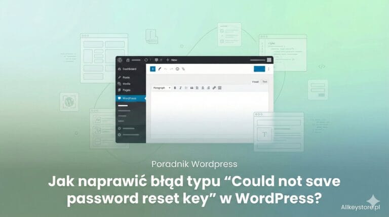 Jak naprawić błąd typu "Could not save password reset key" w WordPress? Jak naprawić błąd typu "Could not save password reset key" w WordPress?