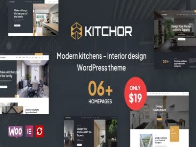 Szablon Kitchor Interior Design WordPress Theme Szablon Kitchor Interior Design WordPress Theme