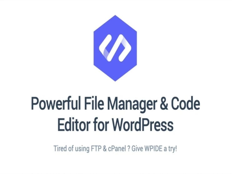 Wtyczka WPIDE File Manager Code Editor Premium